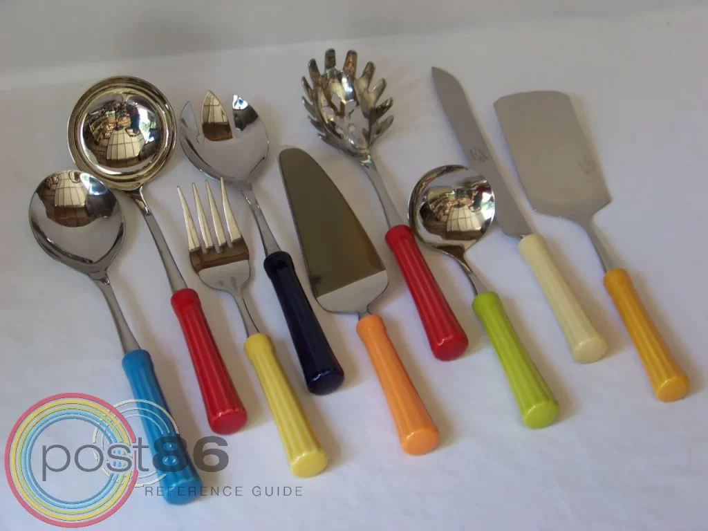 Ceramic Handle Utensils Set - Post 86 Reference Guide