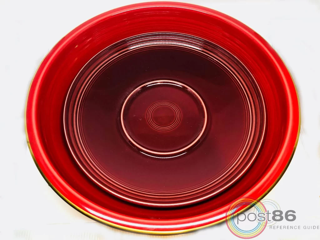 Cinnabar Mystery Bowl inside Scarlet Chip Bowl - Photo courtesy of Jeff Stout - Post 86 Reference Guide