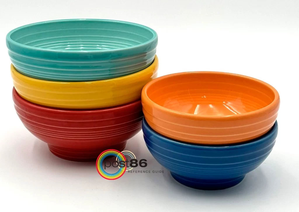 Footed Bowls - Medium and Small - Post 86 Reference Guide