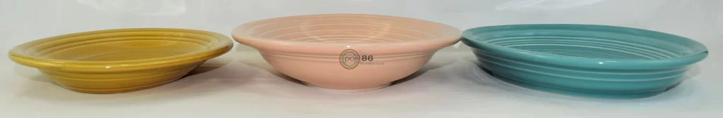 Small Oval Platter Ironstone Vintage Side View Comparison - Post 86 Reference Guide