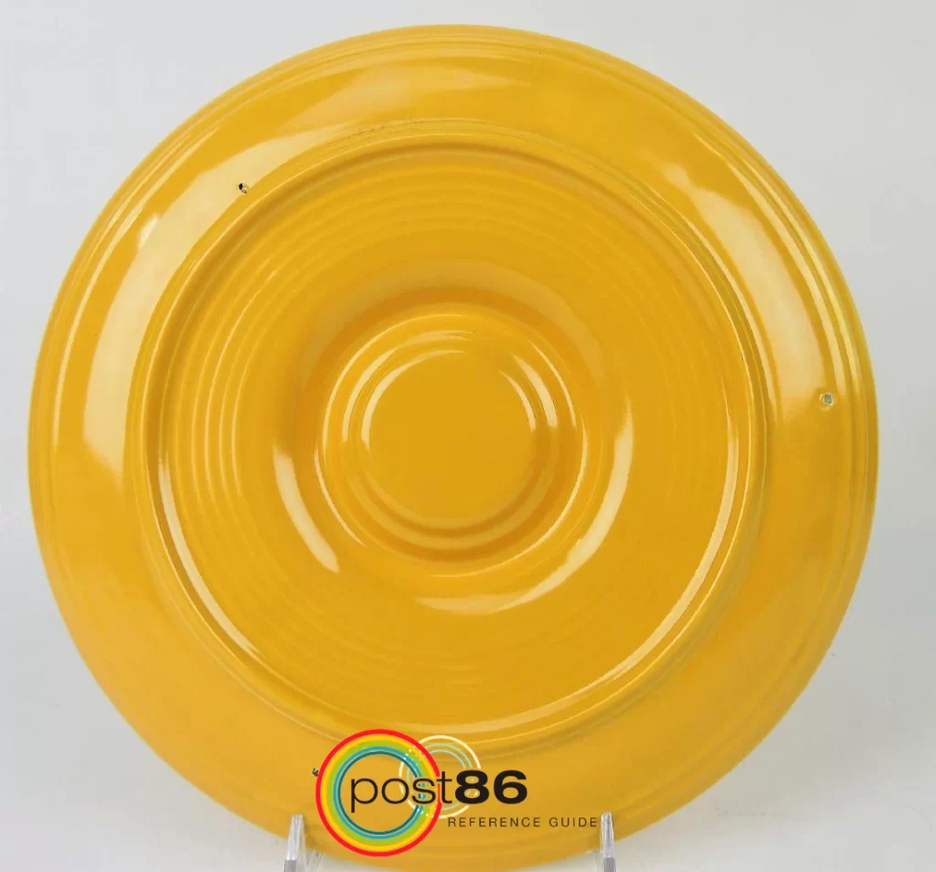 Vintage Yellow Prototype Relish Tray - Photo Courtesy of Strawser Auction - Post 86 Reference Guide