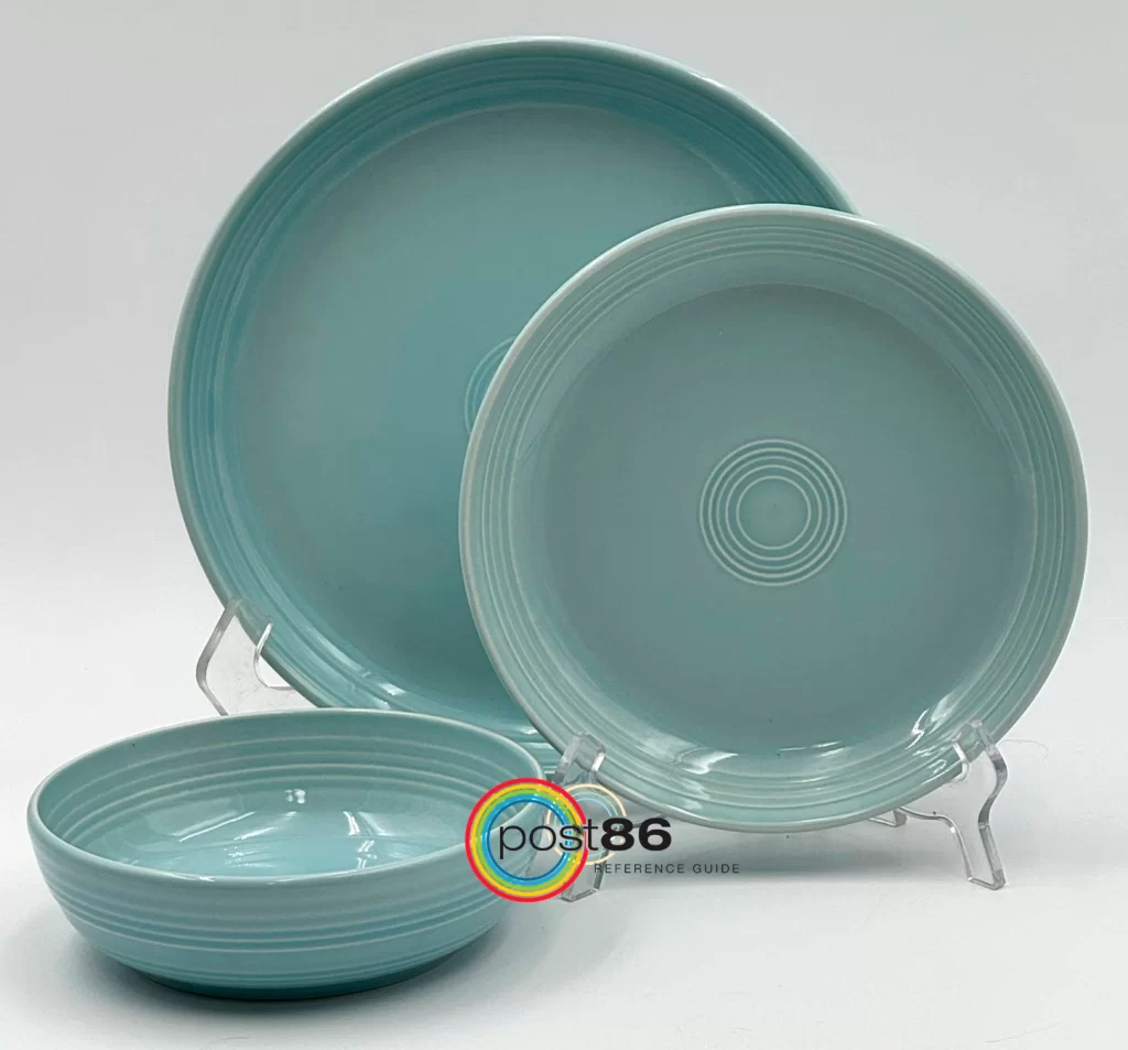 3 Piece Coupe Bowl Place Setting - Post 86 Reference Guide