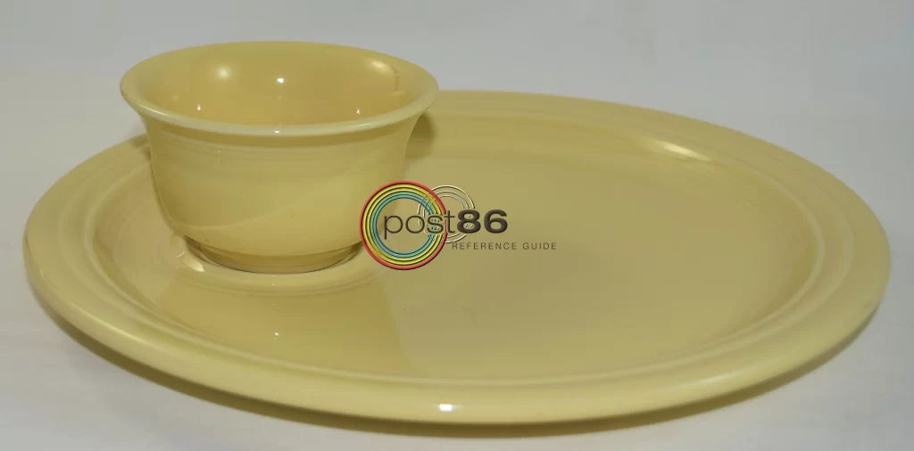 Welled Snack Plate with Bouillon - Post 86 Reference Guide