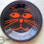 Dinnerware Depot - Black Cat Face - Photo Courtesy of Daphne Durham - Post 86 Reference Guide