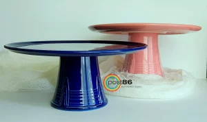 Pedestal Cake Plates - Photo Courtesy of Dana Heath-Thomas - Post 86 Reference Guide