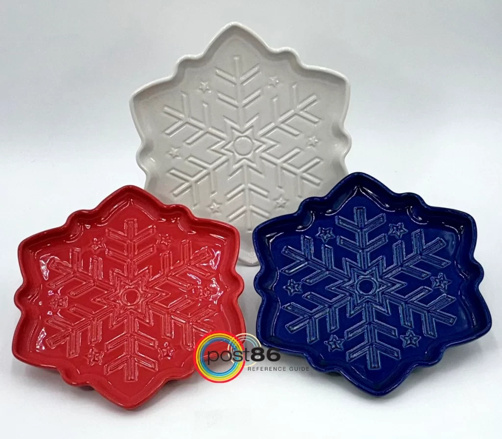 Snowflake Shaped Plates - Post 86 Reference Guide