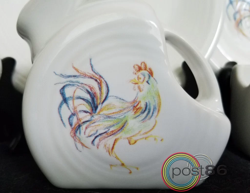 Rooster Mini Pitcher - Photo Courtesy of Dana Heath-Thomas - Post 86 Reference Guide