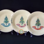 Dillard's Christmas Tree Yearly Dinner Plates - Post 86 Reference Guide