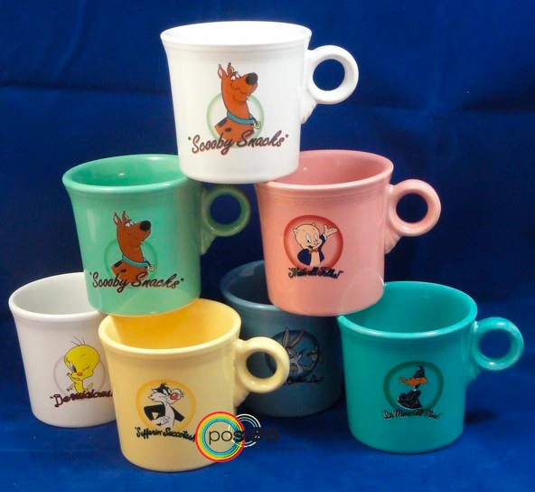 Looney Tunes Mugs - Photo Courtesy of Jennifer Flory - Post 86 Reference Guide