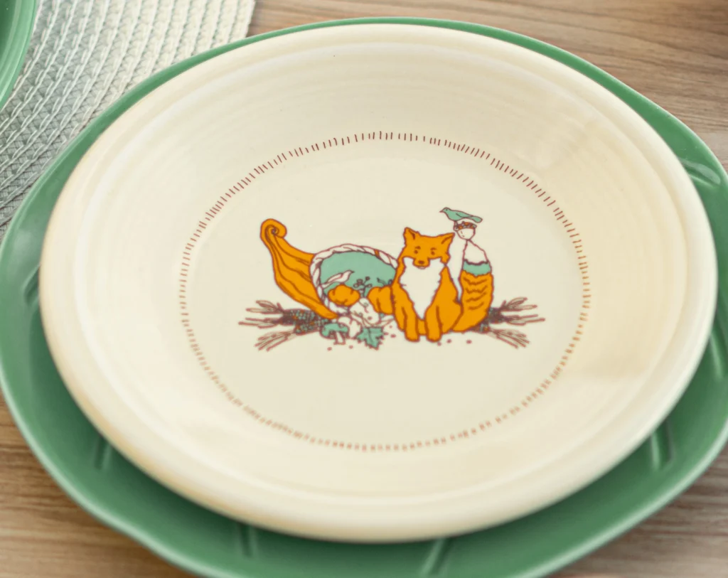 Fall Forest - Classic Rim Salad Plate - Photo Courtesy of Everything Kitchens - Post 86 Reference Guide