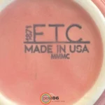 Jumbo Bowl FTC-2 Back Stamp - Photo Courtesy of Gina Wolf - Post 86 Reference Guide