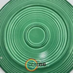 Vintage 12" Compartment Plate - No Backstamp - Post 86 Reference Guide