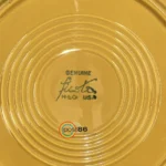Vintage 10-1/2" Compartment Plate - No Backstamp - Post 86 Reference Guide