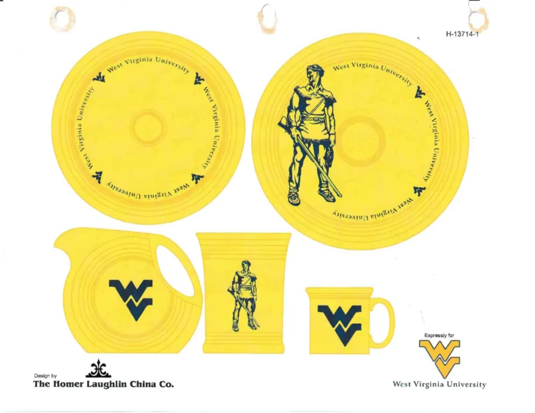 West Virginia University - Sunflower Rendering of Logos Being Considered - Rendering Courtesy of Patricia Antion - Post 86 Reference Guide