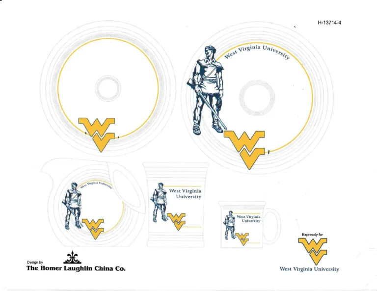 West Virginia University - White -#3 Rendering of Logos Being Considered - Rendering Courtesy of Patricia Antion - Post 86 Reference Guide