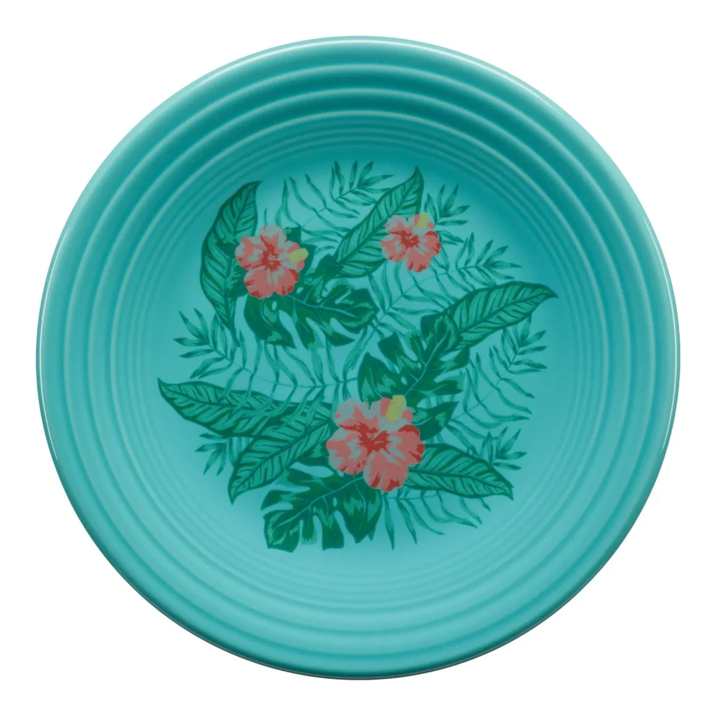 Aloha - Turquoise - Photo Courtesy of the Fiesta® Tableware Company - Post 86 Reference Guide
