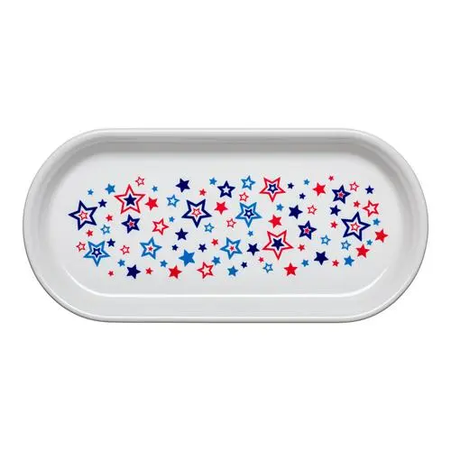 Americana Stars Bread Tray - Photo Courtesy of the Fiesta® Tableware Company - Post 86 Reference Guide