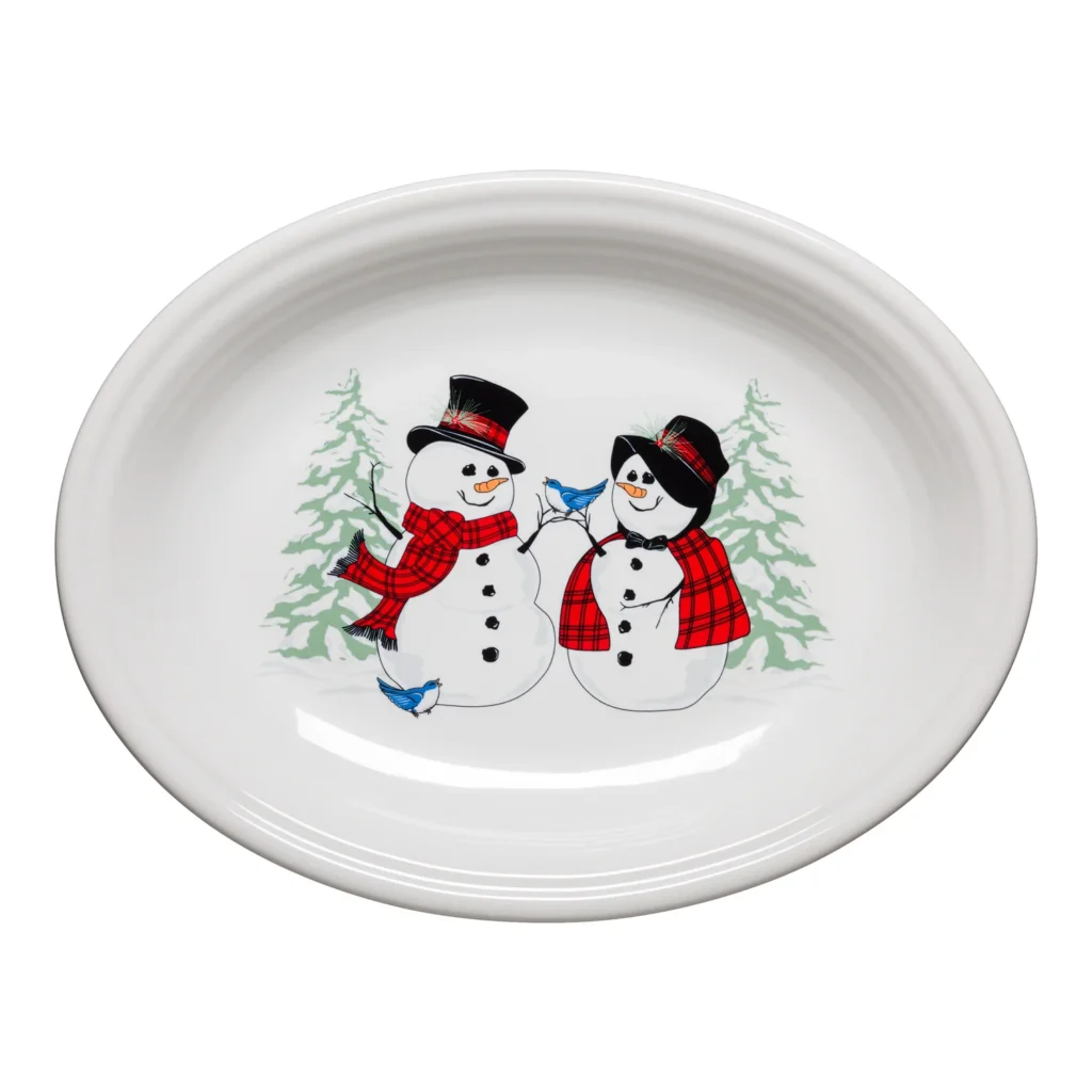 Snowman / Snowlady - Photo Courtesy of the Fiesta® Tableware Company - Post 86 Reference Guide