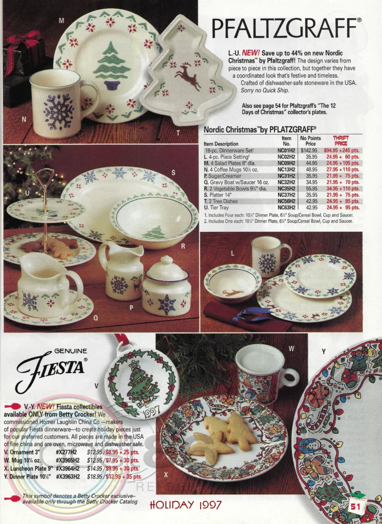 Betty Crocker 1997 - Holiday pg 51 - Post 86 Reference Guide