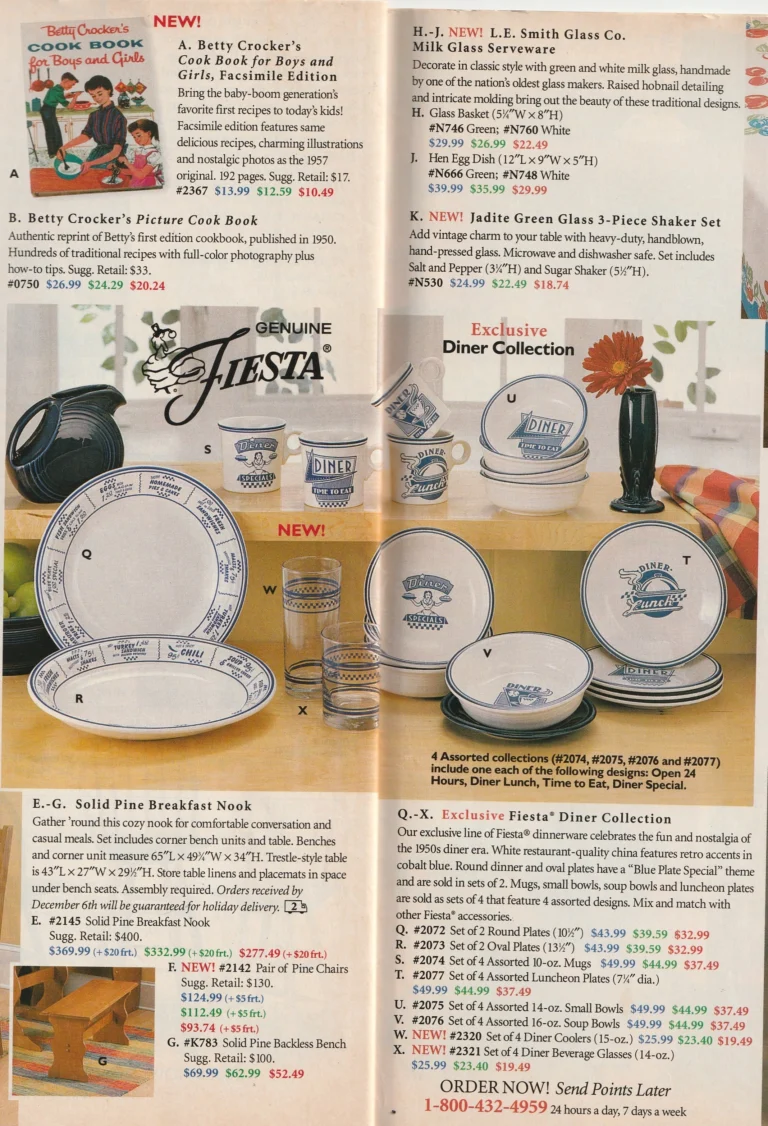Betty Crocker 2003 - Fall Page 48-49 - Post 86 Reference Guide