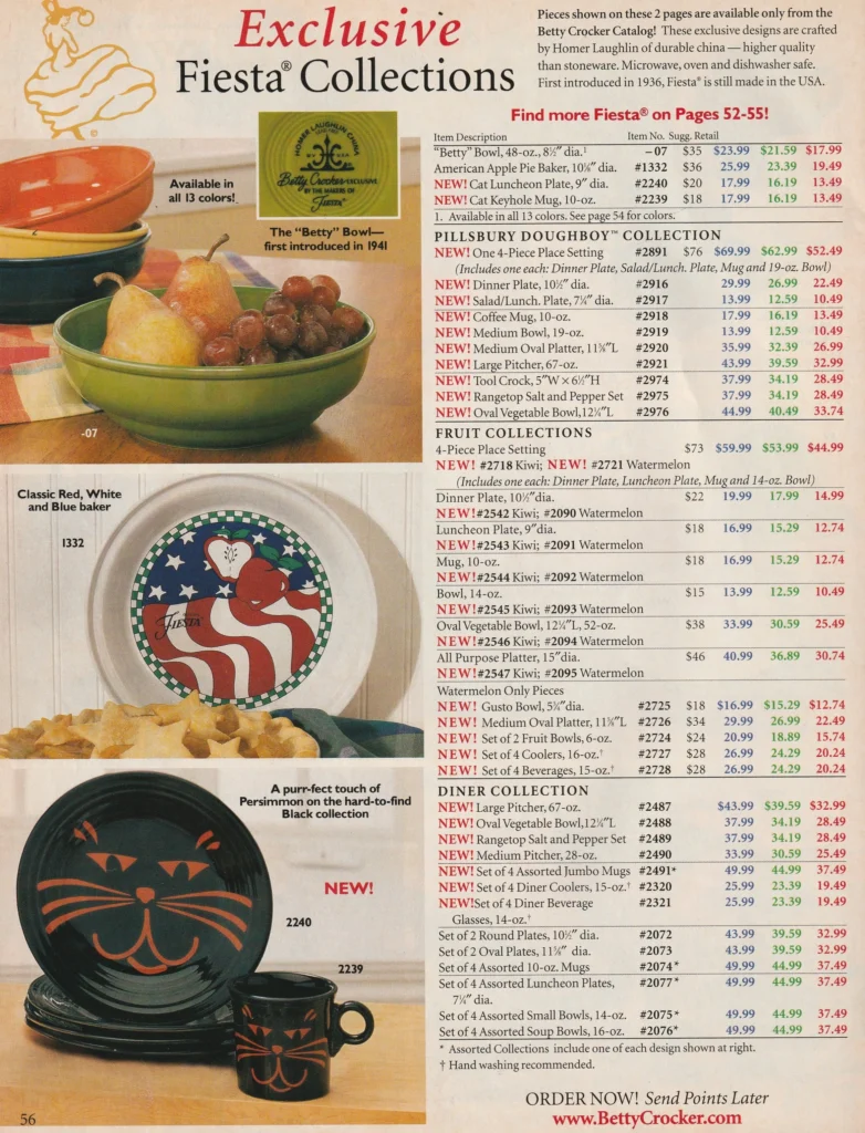 Betty Crocker 2003 - Unknown Date Page 56 - Post 86 Reference Guide