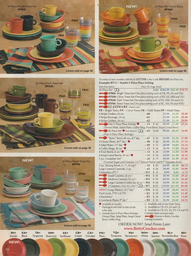 Betty Crocker 2004 - Fall Page 54 - Post 86 Reference Guide