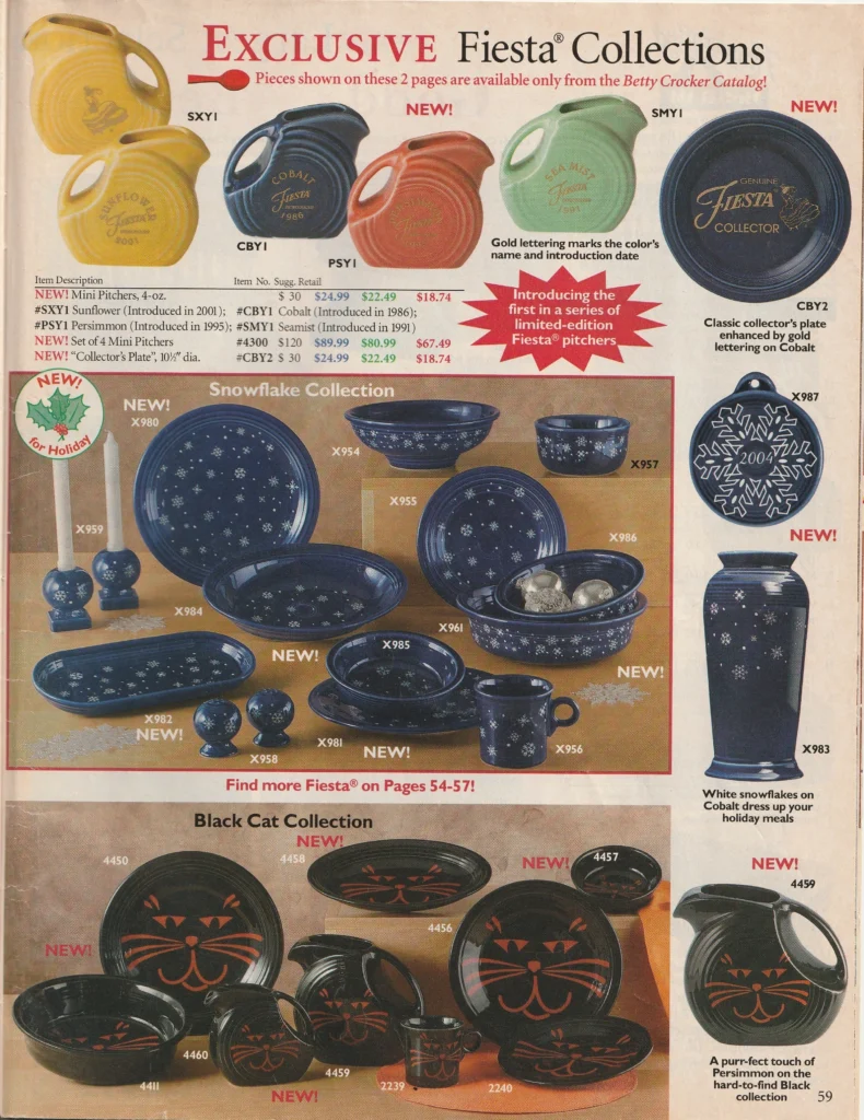 Betty Crocker Ad - Holiday 2004 Pg 59 - Post 86 Reference Guide