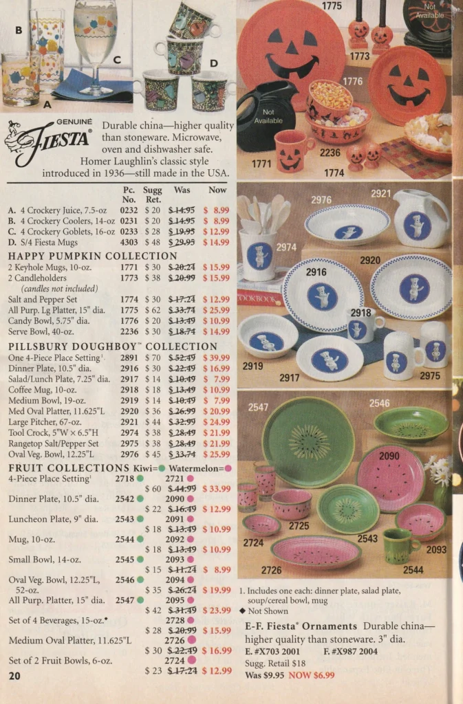 Betty Crocker 2006 - Mini Closeout Catalog Page 20 - Post 86 Reference Guide