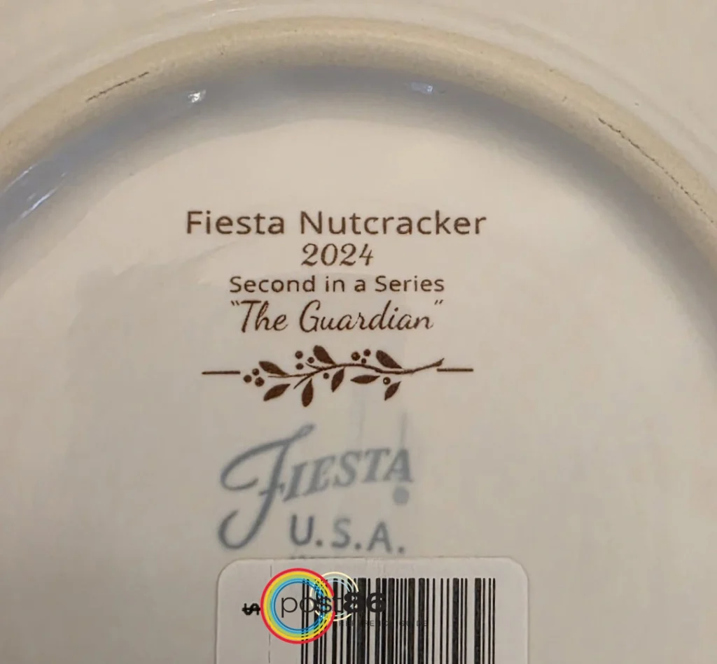 The Guardian Classic Rim Luncheon Plate Backstamp - Photo Courtesy of Dana Heath Thomas - Post 86 Reference Guide