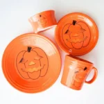 Spooky Glowing Pumpkin - Photo Courtesy of the Fiesta® Tableware Company - Post 86 Reference Guide
