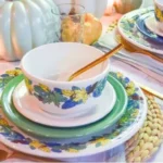 Fall Fantasy - Blue - Photo Courtesy of the Fiesta® Tableware Company - Post 86 Reference Guide