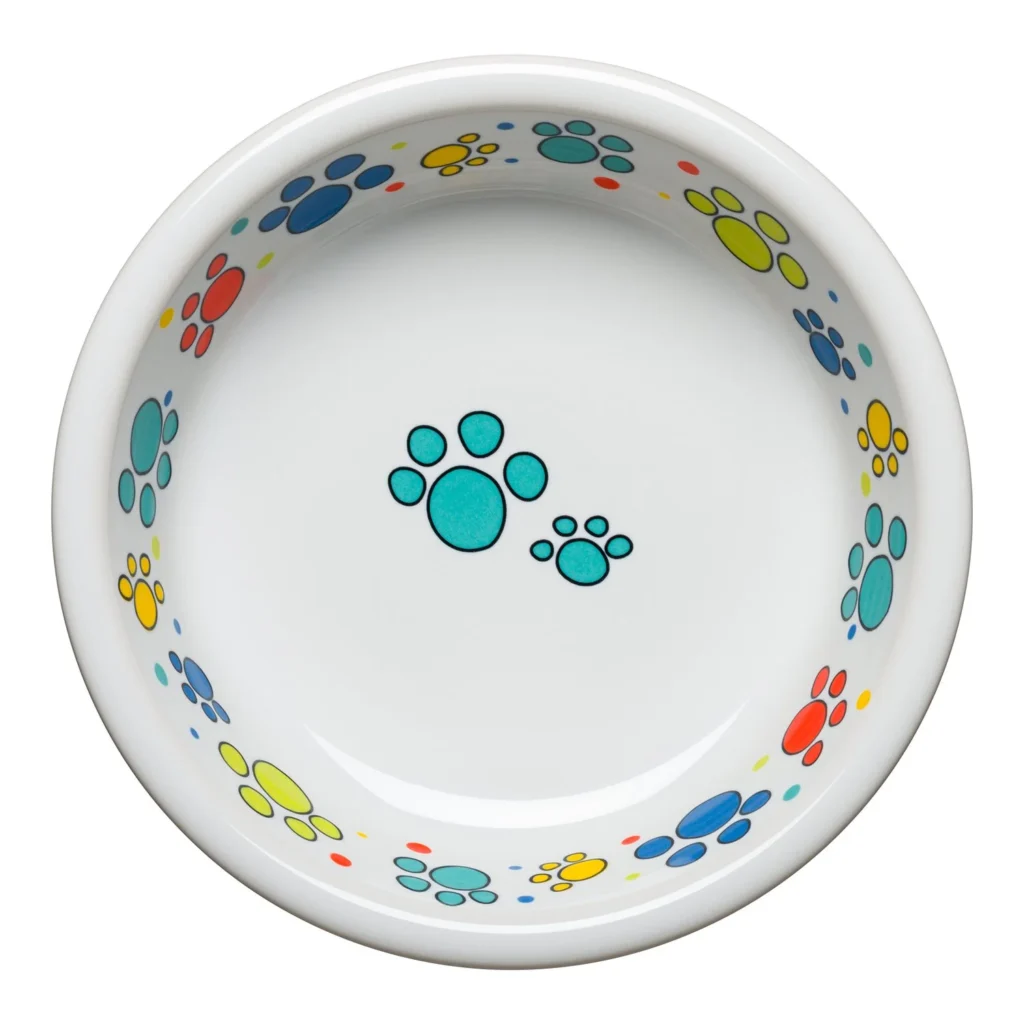 Cat - Scatter Print Paws - Photo Courtesy of the Fiesta® Tableware Company - Post 86 Reference Guide