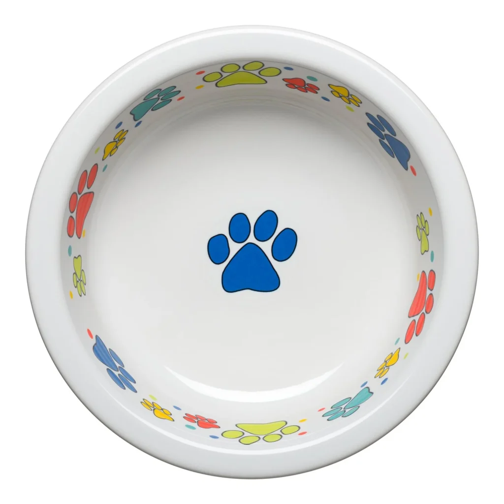 Dog - Scatter Print Paws - Photo Courtesy of the Fiesta® Tableware Company - Post 86 Reference Guide