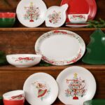 Holly Berry Christmas Garland - Photo Courtesy of the Fiesta® Tableware Company - Post 86 Reference Guide