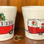 VW Bus / Holiday Trailer Tapered Mug - Photo Courtesy of Cam DeMart - Post 86 Reference Guide