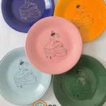 Dancing Lady Plates - Photo Courtesy of Dana Heath-Thomas - Post 86 Reference Guide