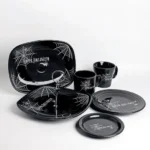 Happy Halloween Spider Web - Photo Courtesy of the Fiesta® Tableware Company - Post 86 Reference Guide
