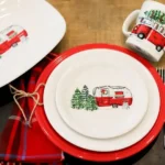 Holiday Trailer and VW Bus - Photo Courtesy of the Fiesta® Tableware Company - Post 86 Reference Guide