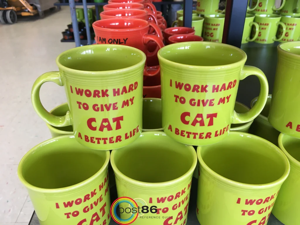 I Work Hard To Give My Cat A Better Life Java Mug- Post 86 Reference Guide