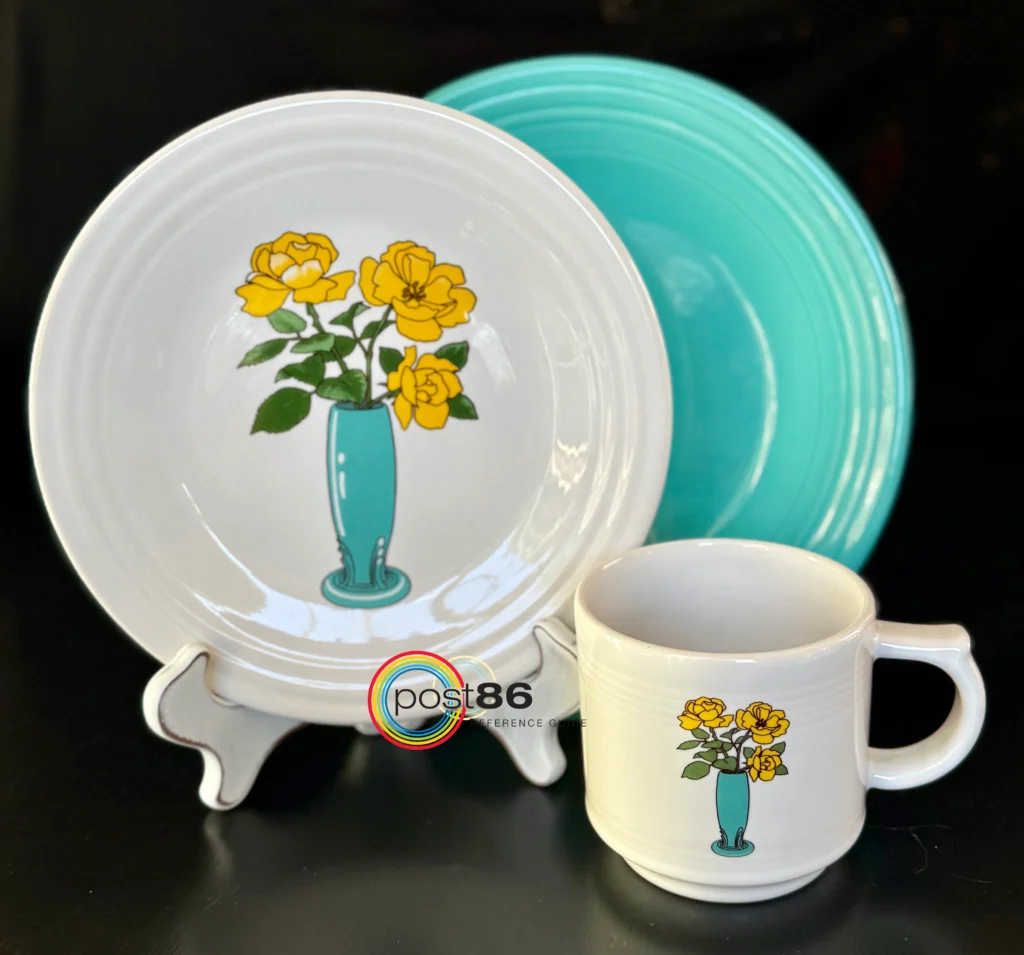 Fiesta® Flowers - Bud Vase - Photo Courtesy of Jacqueline Moncrief - Post 86 Reference Guide