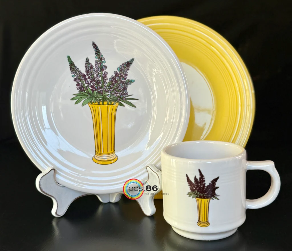 Fiesta® Flowers - Medium Vase - Photo Courtesy of Jacqueline Moncrief - Post 86 Reference Guide