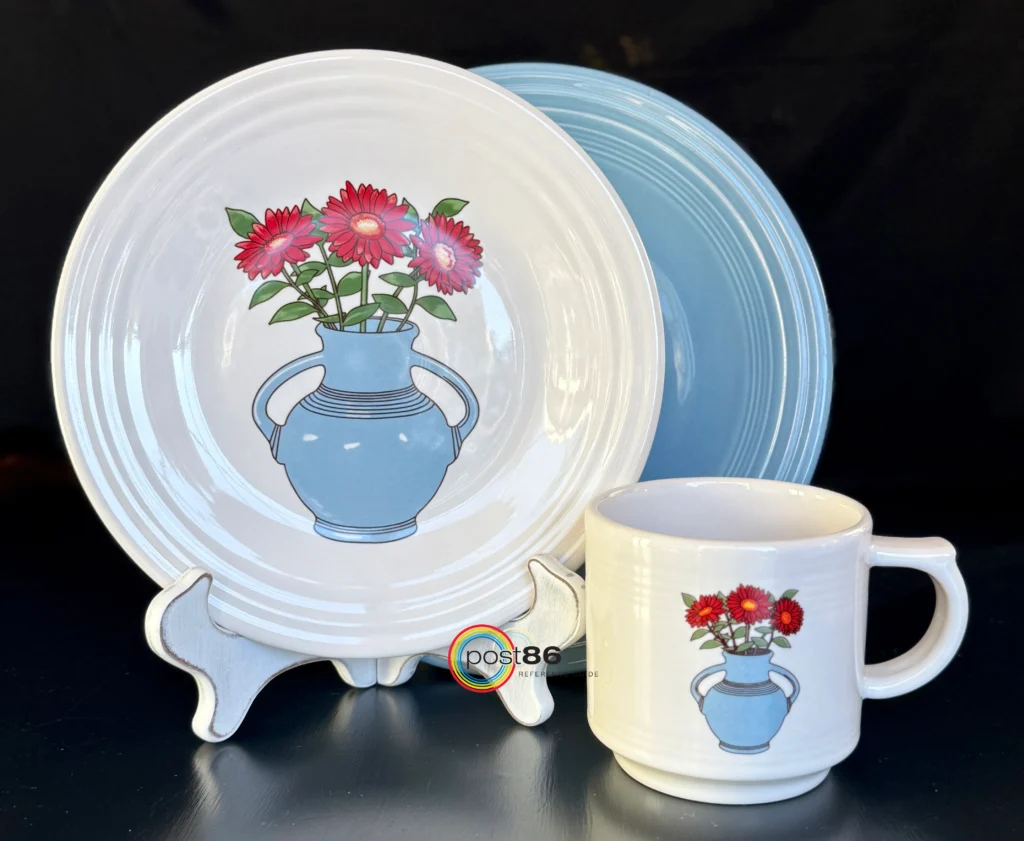 Fiesta® Flowers - Millennium Vase - Photo Courtesy of Jacqueline Moncrief - Post 86 Reference Guide