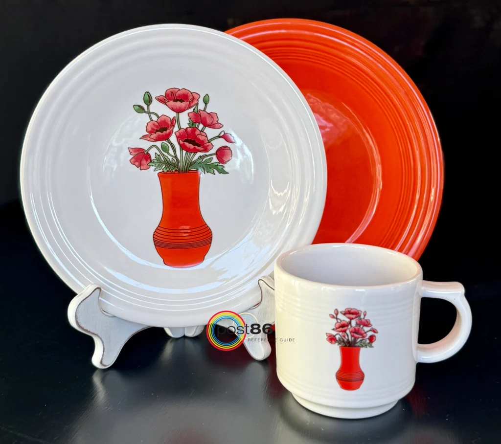 Fiesta® Flowers - Royalty Vase - Photo Courtesy of Jacqueline Moncrief - Post 86 Reference Guide