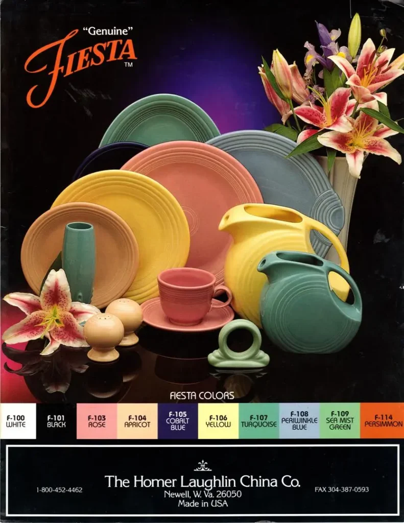 1995 - Persimmon Cut Sheet - Post 86 Reference Guide