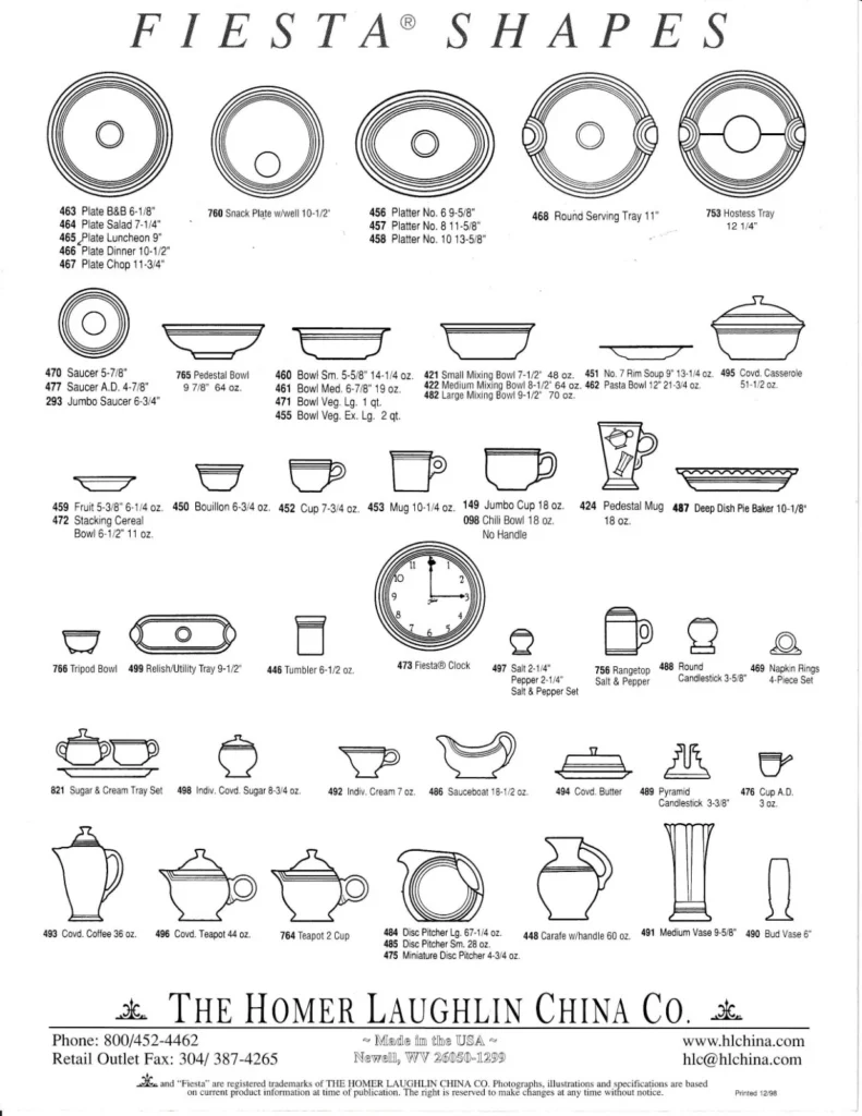 1998 - Pearl Gray (Persimmon Header) Cut Sheet - Post 86 Reference Guide