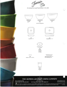 2008 - Bakeware Collection Cut Sheet - Post 86 Reference Guide