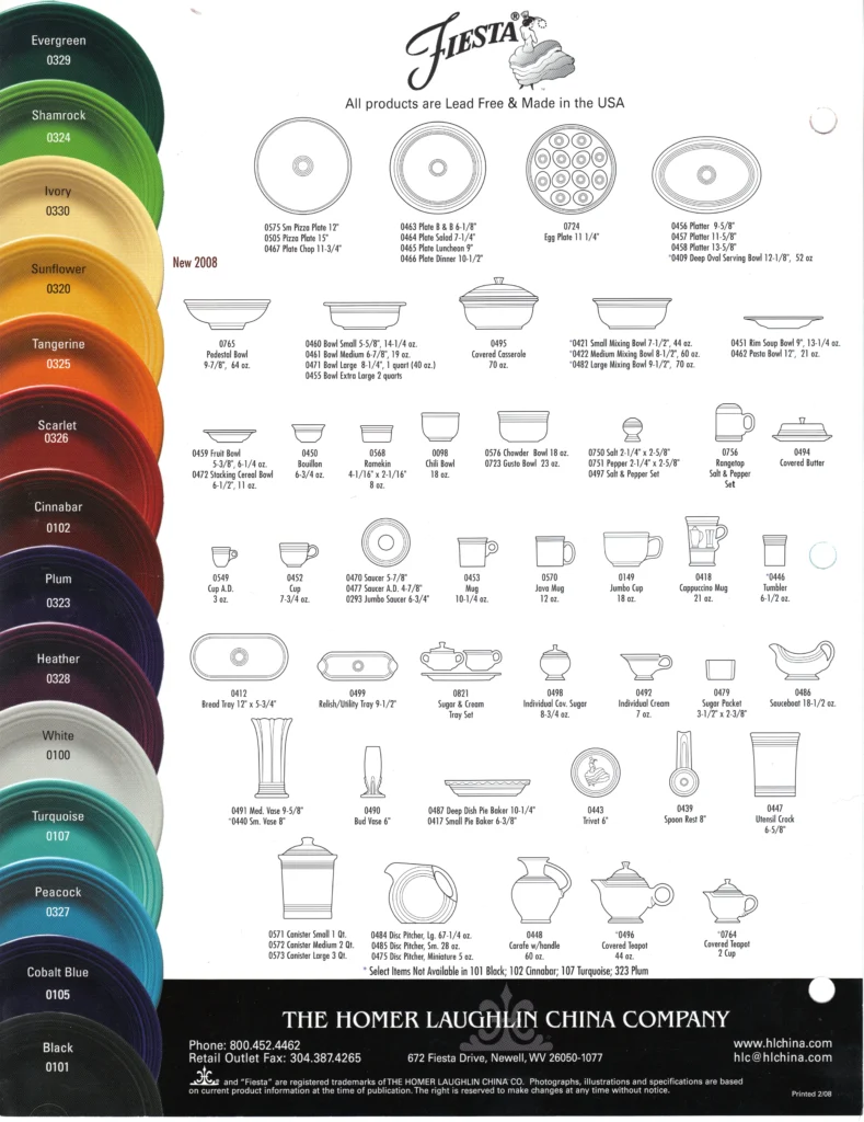 2008 - Ivory Cut Sheet - Post 86 Reference Guide