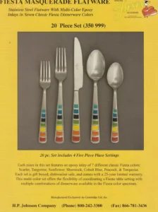 Masquerade and Cutlery by Cambridge Silversmith - Post 86 Reference Guide