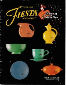 1998 General Housewares Corp. Fiesta Magnets Brochure - Cover - Post 86 Reference Guide