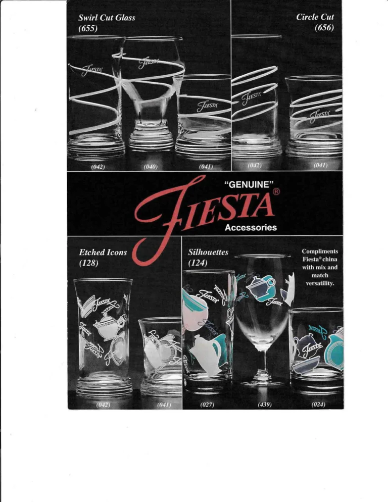 1999 - Culver Industries Sales Brochure Page 2 - Post 86 Reference Guide